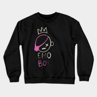 Emo Boy Crewneck Sweatshirt